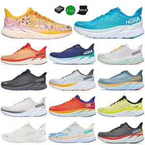 hokaas One Bondi 8 Running Shoes Womens Platform Sneakers Clifton 9 Men Women Blakc White Harbor Mens Women Trainers Runnners 36-48