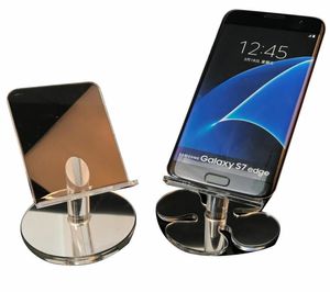 Universal acrylic mobile phone display stand cell phone Mount Holder for iphone smartphone android Phone accessories whole5644741