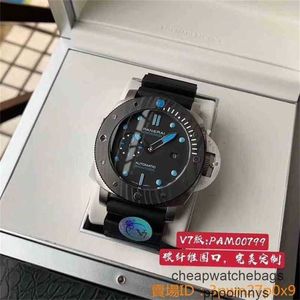 Paneraiss Automatic Men يشاهد Paneraiss Mens Watch Series Luminor Series PAM982 بنيت في ساعة معصم ميكانيكية أوتوماتيكية مستوردة