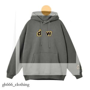 Derw Hoodie Женские толстовки Толстовки Derw Brand Мужские толстовки Толстовки Желтый человек Ретро смайлик с буквенным принтом Толстовка Футболка Весенний тренд 944