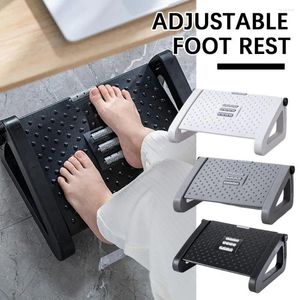 Bath Mats Ergonomic Feet Stool Office Footrest Massage Under Relaxation Work Adjustable Durable Desk Portable Foot Household Supplies W0U8