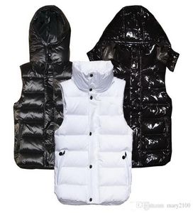 Men Jacket Vest Coats Mens Outdoor Thick Warm White Duck Down Shoulder Vest Down Jacket3641930