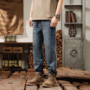 Amerikanische Frühling/Sommer Jeans Herren Lose Anka Gerade Trendy Hosen Herren Frühling Casual Hosen 1017