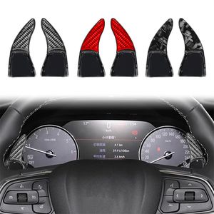 Car Styling For Buick Envision 19-23/Regal 04-21 Modified S/PLUS Carbon Fiber Red/Forged/Black Steering Wheel Shift Paddles