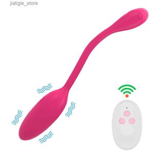 Andra hälsoskönhetsartiklar G-punkt Massager Vaginal Ball Wireless Remote Control Underwear Vibrator 10-läge Kvinnlig bärbar vibrator Y240402