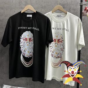 メンズTシャツih nom uh nit daisy mask tee men women t-shirtそれは私の理想的なトップスゆるい半袖ではありません