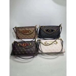 Moda di lusso Moda Pacchetto trasversale Negozio Spedizione gratuita Commercio estero Gus Borsa da ascellare classica lettera minimalista e versatile casual