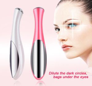 Mini Eye Electric Massager Wibracje cienki twarz Magiczny kij przeciwbranżowy Dark Circle Obrzęk Usuwanie narzędzie do pielęgnacji oka 1157491