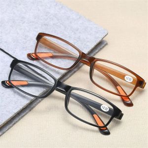 Unisex -Lesebrille Ultra -Licht -Rahmen Presbyopische Brille Flexible Brille Vergrößerung der Ältesten Brille Diopter +1,00 ~ +4.0