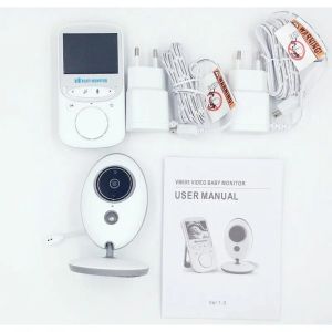 VB605 2.4 inch Portable Wireless Video Baby Monitor Color Intercom Baby Camera Night Vision Nanny Bebe Walkie Talkie Babysitter