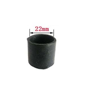 4 Pieces/Pack Black Plastic Furniture Feet Protector 22 mm Table Desk Chair Leg Floor Pad Tip Cover