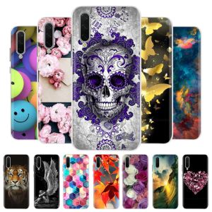 Mjukt silikonfodral för Xiaomi CC9E CC9 -fodral TPU Back Cover för Xiaomi Mi A3 Lie Mia3 A 3 Shell Printing Transparent Coque -stötfångare