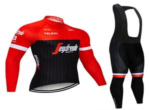 Inverno roupas de ciclismo manga longa camisa dos homens pro equipe quente conjunto mtb roupas térmica velo ropa ciclismo uniforme calças 7557629