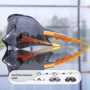 Pochromic Men Women Mountain Bike Motocross okulary sportowe Rower Rybołówstwo przebarwienia Goggle MTB Okulsowe okulary rowerowe okulary 240401