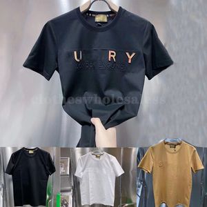 mens t shirt Letter Logo solid stamped printing tshirt stylish and casual designer tshirt Cotton crewneck short sleeves t shirts same style for men, women and couples