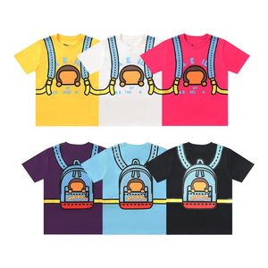 barn designer kläder apor tryckta pojke tshirts småbarn baby flicka barn avslappnad korta ärmar t-shirts mode apa t skjortor ungdom spädbarn barn toppar svarta tees