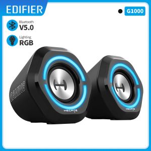 Speakers HECATE by Edifier G1000 2.0 PC Speakers 2.5 inches Fullrange Unit RGB Lighting Wired Control Support AUX/USB/Bluetooth Input