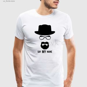 Homens camisetas Diga meu nome letra impressão engraçado legal camisetas para homens moda curta slve y240402