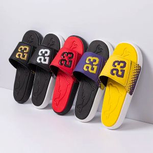 Тапочки повседневные спортивные тапочки для мужчин носят ева -softsoled в крытых баскетбольных сандалиях Мужские флипфффоры Удобные тапочки