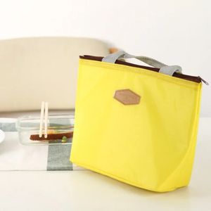 Lunch Bag New Fashion Kid Women Men Thermal Insulation Waterproof Portable Picnic Insulated Food Storage Box Tote Lunch Bag