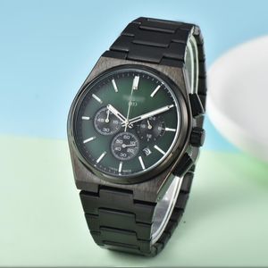 2024 TOP Luksusowe męskie zegarek kwarcowe klasyki wytrzymałościowe składanie popularne bugi pro avenger chronograph 44 mm zegarki wiele kolorów gumowe zegarki zegarki na rękę