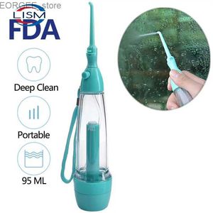 Oral Irrigators Portable oral irrigators for cleaning teeth dental braces products water threaded braces nozzle cleaning machines Y240402