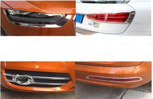 高品質の車のフロントフォグランプ装飾カバー、ヘッドランプトリム、リアフォグランプカバー、テールライトカバー2013-20156366151