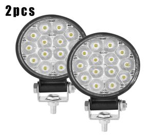 1pc2pcs4pcs 9V30V 160W 3 pollici rotondo auto camion fuoristrada 16 tallone LED faro da lavoro faretto fendinebbia 16000LM 6000K faro da lavoro3764963