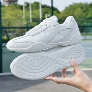 Shoe Sneakers Mesh Dance Shoes Fitness Athletic Aerobics Shoes Cheerleading Training Shoes Women white Running Shoes Breathable