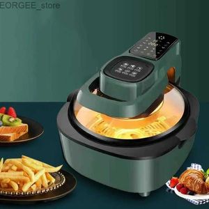 Air Fryers Air electric grill visible glass lid oven multifunctional 6-liter large capacity air fryer accessories deep fryer oil free and low Y240402