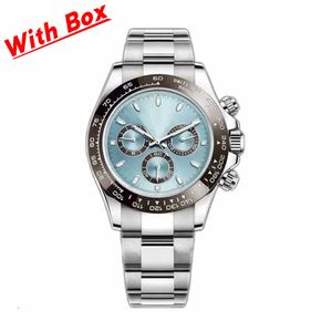 Designer Watches Mens Watchs Men High Quality Watch 2813 Automatisk rörelse Montre de Luxe Sapphire Ceramic Fashion Classic rostfritt stål Vattentät lysande lysande