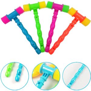 Random Color 1pc Educational Toy Kids batendo martelo Toy Whistles