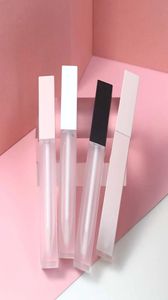 7 ml Lip Gloss Plastic Bottle Containers Tomma Clearfrosted Lipgloss Tube Eyeliner Eyelash Container1089016