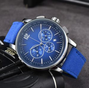 2024 New Mens high quality watches casual quartz movement watch gift wristwatch Nylon strap auto date battery analog clock Montre De Luxe d125