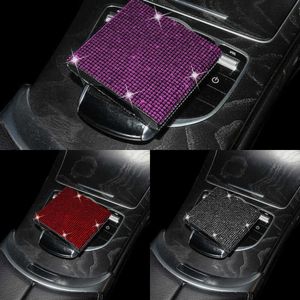 Upgrade Bling Zigarre Zigarette Tabak Fall Halter Tasche Box Lagerung Zigarette Lagerung Abdeckung Diamant Auto Zubehör Innen Frau