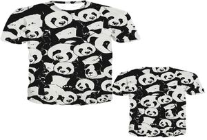 Estate Bambini 3D Anime Tshirt Bambini Lovely Animal Panda Stampato T Shirt Ragazzi Ragazze Moda Magliette Top 2104097166993