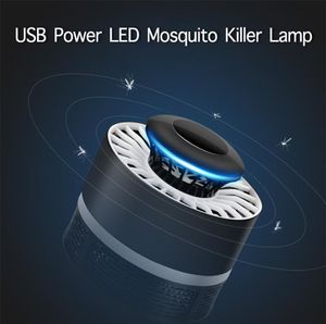 LED myggdödare lampa bug zapper UV USB -driven Pocatalyst Myggfälllampa Pest Insect Repellents Night Light for Baby4458985