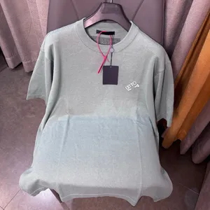 Herren Plus T-Shirts Polos Round T-Shirts Hals bestickt und bedruckt Polar Style Summer Wear mit Street Pure Cotton D12E2d