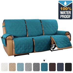 Cadeira cobre 2/3 lugares reclinável sofá capa para cães animais de estimação crianças antiderrapante tapete repelente de água poltrona protetor de móveis slipcovers