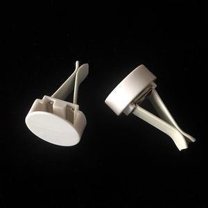 Bil parfym clip bil luft konditionering metall luft utlopp clip gips car aromatherapy clip accessories card kortplats diy