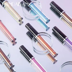 Shadow HANDAIYANLiquid Eyeshadow Set Multicolor Pearlescent Glitter Liquid Eye Shadow Makeup Pen Easy Color Eyes Cosmetics