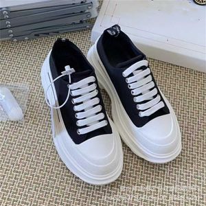 40% OFF Designer Sports shoes couple style round toe tie up board canvas sheepskin lining