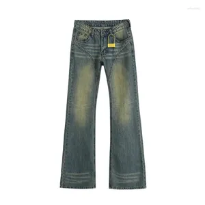 Jeans da donna Donna Primavera Autunno Vita bassa Lavaggio pantaloni in denim completo