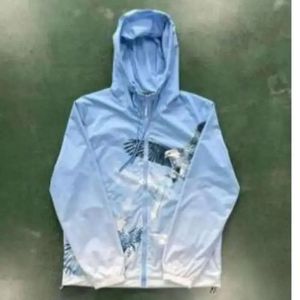 2024 Sping Autumn Windbreaker Trapstar Brand Haftery Mężczyźni Kobiety swobodny płaszcz na zewnątrz wodoodporne Kurtki zamkiwowe JGU668