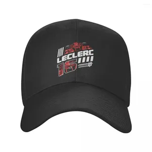 Ball Caps Classic Unisex Charles Leclerc 16 Baseball Cap Adult Sport Car Adjustable Dad Hat Men Women Sun Protection