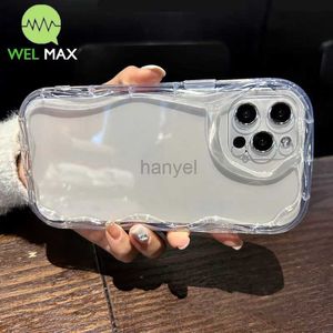 Cell Phone Cases Fashion Transparent case For iPhone 15 14 13 12 11 Pro Max Shockproof Silicone Anti-fall Protective Cover birthday Gift 2442