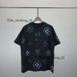 LVSEメンズティーポロスラウンドTシャツネック刺繍と印刷されたポーラースタイルの夏のsumman