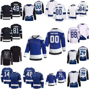 2024 2025 Hockey Alternate 71 Anthony Cirelli Jerseys 88 Andrei Vasilevskiy 48 Nick Perbix 81 Erik Cernak 14 Pat Maroon 24 Zach Bogosian 84 Tanner Jeannot Reverse