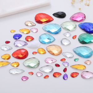 Acrylic origin supply wholesale mobile phone case diy grid surface drop drill flat Yiwu crystal jewelry accessories stick drill