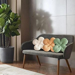 Pillow Flower Plush Throw Soft Plant Sunflower Chair Four Leaf ToyHome Bedroom Accessorie